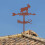 Δείκτης κατεύθυνσης ανέμου από σίδερο Weathervane1Set254x358mm 5