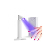 UV Nail Lamp, Flash Cure Nail Lamp, Rechargeable UV Light for Nails, Mini Portable Nail Dryer, Handheld Adjustable Gel Lamp, USB Nail Flashlight, Gel