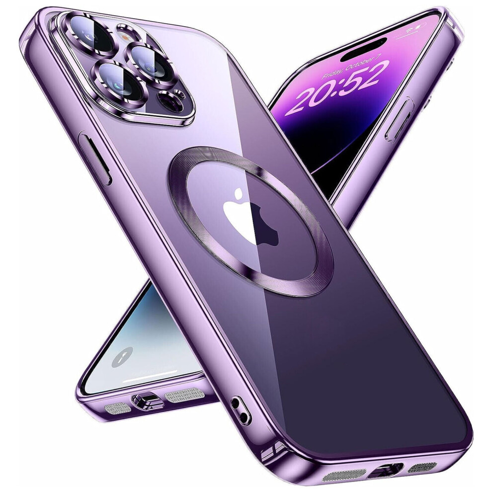 Iphone 15 Clear Glitter Case Lightweight Shockproof 9357860596756