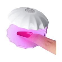 18W Mini Nail LED Lamp with 5pcs Lamp Beads,Portable USB Quickly Dry Mini UV Light for Gel Nails