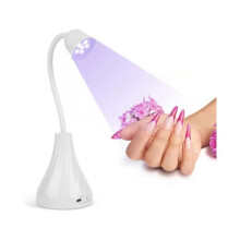 Mini LED Nail Dryer Lamp Polish Machine Rechargeable 360 Rotating Light,LED Nail Lamp