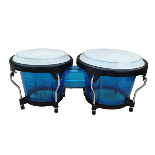 STARTIST Bongo Drum Set Blue 6 inch and 7 inch 2