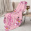 Pink Panther plush throw blanket 40" x 30" 5
