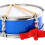 STARTIST 13-inch snare drum blue educational percussion 8