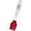 Imusa basting brush with red silicone bristles 8.5 inch 2