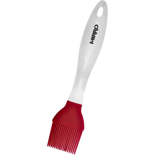 Imusa basting brush with red silicone bristles 8.5 inch 1