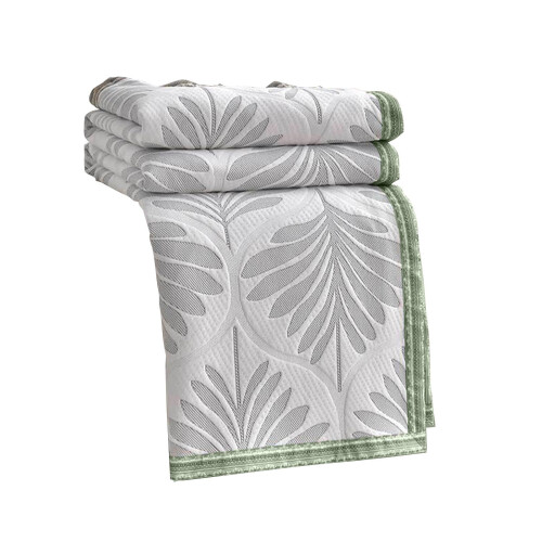Knitted throw blanket summer cooling 150x200cm 1