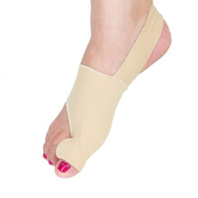 Jaws Podiatry Kompressionsförebyggande Hallux Valgus-tåskydd – Hallux Valgus-tåskydd och tåseparator – Kompatibel med The Toe Faja (Liten)