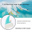 Fins de Surf Infláveis para Prancha de Stand  Paddle de 7 Polegadas, Fins Centrais Únicos com Base, para Prancha Longa de Stand  Paddle e Prancha 4