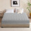 Protège-matelas imperméable King Size gris 76 x 80 pouces 4