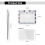 Porta-crachá Hello Kitty horizontal 4x3 polegadas ecológico 3