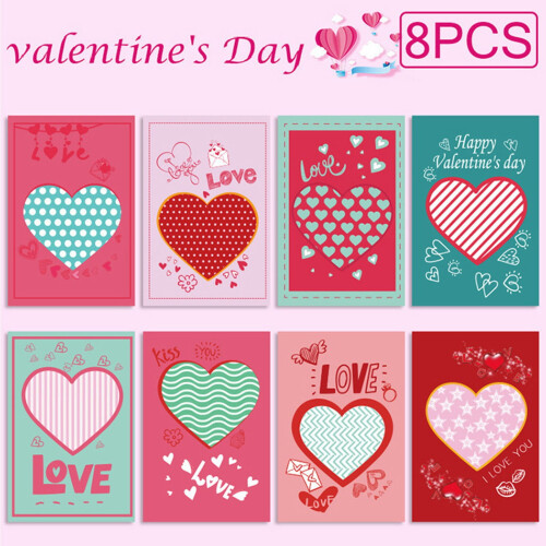 Valentine's Day Card Heart-Shaped DIY Gift 2