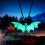Halloween bat pendant decoration dark glowing home 6