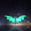 Halloween bat pendant decoration dark glowing home 5