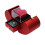Caja con rosa roja preservada, collar y tarjeta. 2