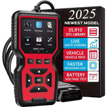 Outil de diagnostic OBD2Scanner avec réinitialisation des codes et modes 6 et 8