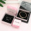 Pink Jewelry Box with Bowknot and Sponge Insert 4