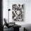Affiche abstraite de Jackson Pollock, 20 x 30 cm (08 x 12 pouces) 3