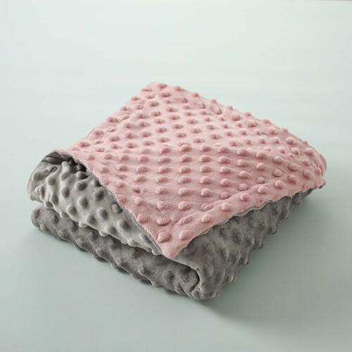 Fleece tæppe blødt babylurtæppe 50x60 tommer 1