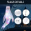 AIXING Ghost Wind Stocking Decoración exterior con luces LED 2