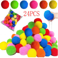 Conjunto de Bolas de Água Reutilizáveis para Brinquedo ao Ar Livre - 24 Peças