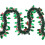 Weihnachts-Lametta-Girlande, grün-metallic, 2 m 1