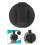 Black Bass Drum Bag Backpack with Shoulder Strap and 5