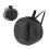 Black Bass Drum Bag Backpack with Shoulder Strap and 6