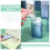 Travel floss toothpick box plastic 6 pcs 2