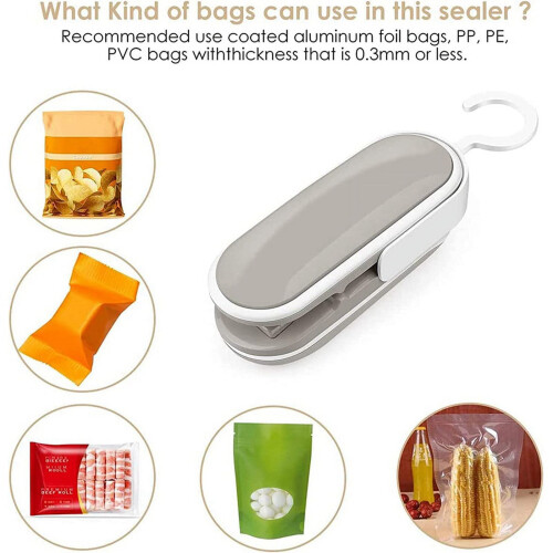 Mini handheld food bag sealer machine 1 piece 2