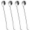 Stainless Steel Long Handle Spoon Set of 4 2