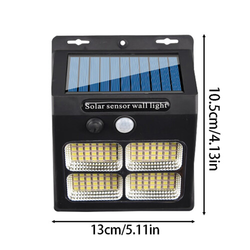 Solar Outdoor Wall Lights with Motion Sensor 3 Modes 2