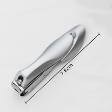 Stainless Steel Nail Clippers with Built-in File, Rustproof & Durable – Compatible with Home, Travel, Grooming Kits