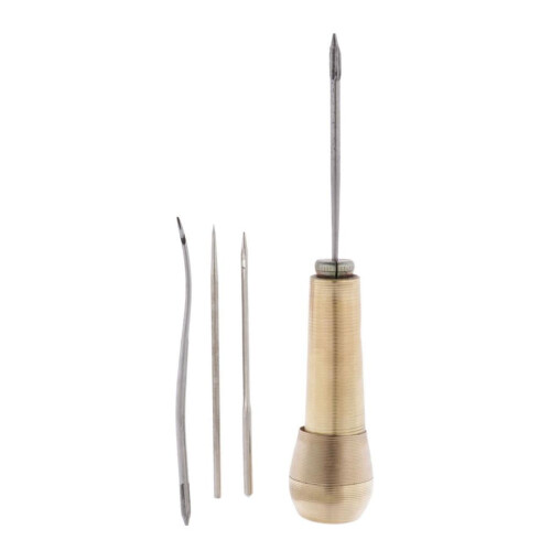 Canvas Leather Sewing Awl Set 4 Pieces