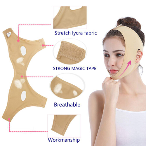 Facial Slimming Strap for Double Chin Reduction V-Line 1