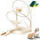 Kitchen Pot Lid Storage Rack with Removable Drip Tray 1