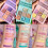 Stibadium eyeshadow palette matte and shimmer 9 colors 4