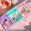 Stibadium eyeshadow palette matte and shimmer 9 colors 3