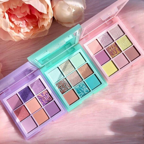 Stibadium eyeshadow palette matte and shimmer 9 colors 2