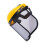 Face Shield for Grinding and Landscaping Clear 1