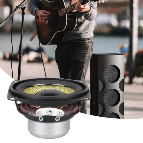 Alto-falante de neodímio de 2 polegadas (52 mm), 15 W, 4 ohms, com ímã duplo. 1