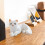 Magpie Plush Cat Stuffed Toy 30cm Lying Pose 5