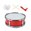 11-inch snare drum with adjustable strap red 4