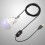 Lâmpada LED recarregável USB com mudança de cor, 5W 4
