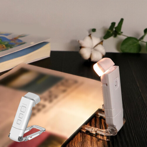 Lampe de lecture rechargeable avec marque-pages magnétiques (lot de 5) 1