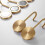 Solid Brass Wall Hook Hole-Free Shining Gold White 2
