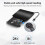 Εξωτερική μονάδα CD DVD USB3.0 Φορητή οπτική μονάδα συμβατή με Windows 10/11, Mac, MacBook Pro/Air, iMac, 2