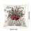 Housses de coussin de Noël en lin style ferme, 45 cm 2