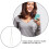 Lanière de téléphone blanche à perles avec dragonne à chaînette (1 pièce) 5