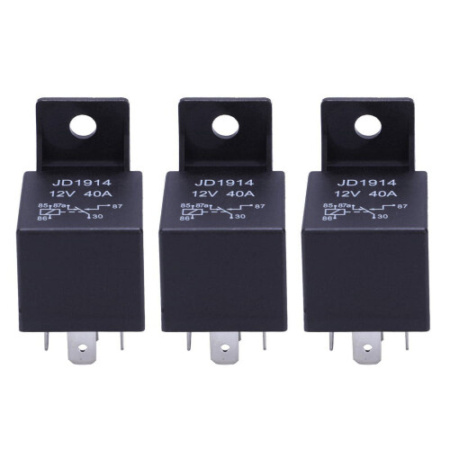 Ρελέ αλλαγής 3X12V Volt40A AMP5Pin Αυτοκίνητο Αυτοκίνητο Μοτοσικλέτα Σκάφος Ποδήλατο